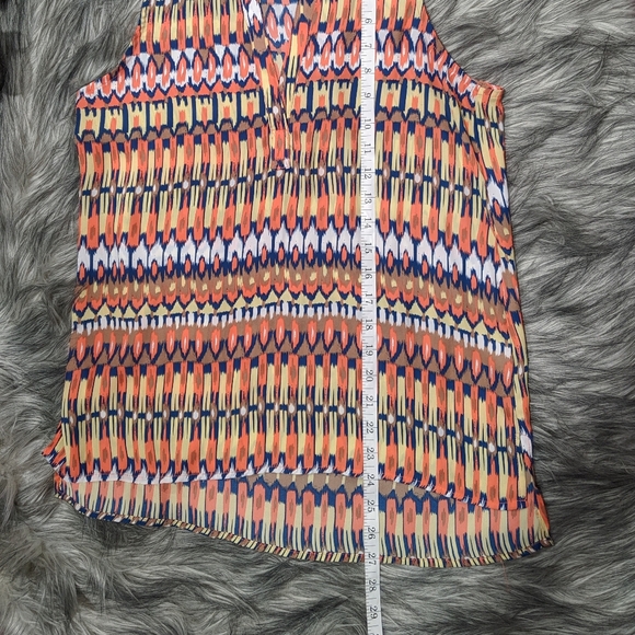 NWOT Fun 2 Fun (Stitch Fix) sleeveless blouse - Picture 7 of 7